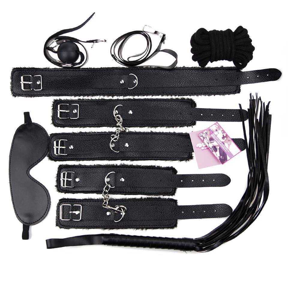 Princess 11 Piece BDSM Kit - Black – DDLG World