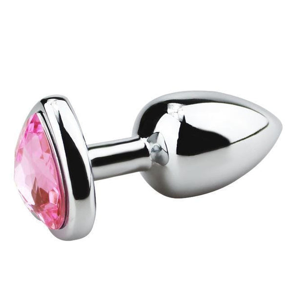 Princess Heart Plug + Matching Vibrator (Pink/Purple) DDLGWorld buttplug