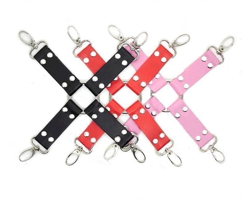 PU Leather Bondage Crossbelt DDLGWorld crossbelt