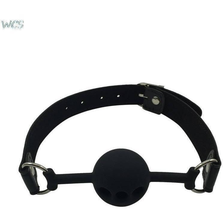 PU Leather Mouth Gag Breathable DDLGWorld gag