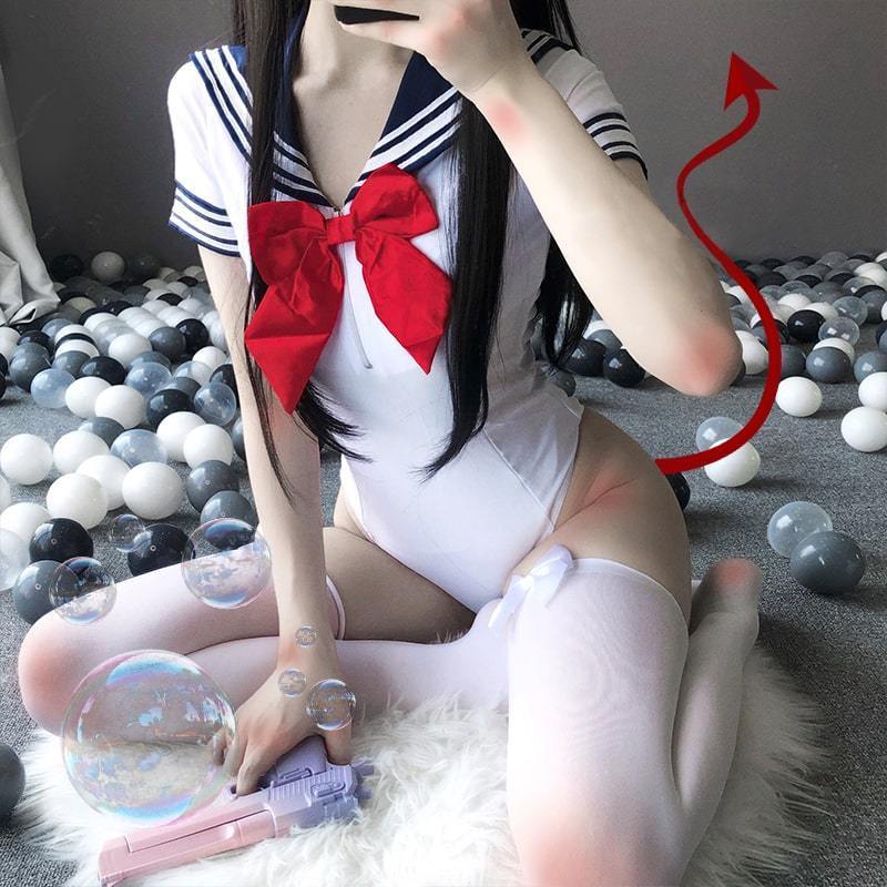 Sailor Fuku Bodysuit DDLGWorld bodysuit