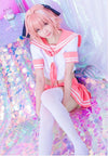 Sailor Seifuku Cropped Costume + Wig DDLGWorld costume