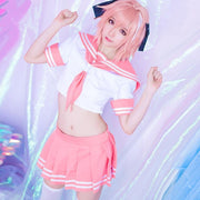 Sailor Seifuku Cropped Costume + Wig DDLGWorld costume