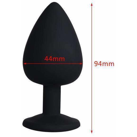 Silicone Small/Medium/Large Buttplugs DDLGWorld buttplug