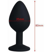 Silicone Small/Medium/Large Buttplugs DDLGWorld buttplug