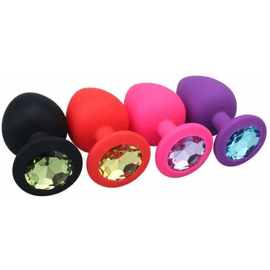 Silicone Small/Medium/Large Buttplugs DDLGWorld buttplug