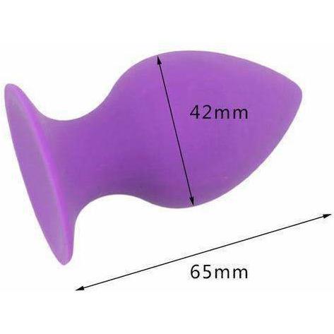 Silicone Small/Medium/Large Buttplugs DDLGWorld buttplug