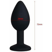 Silicone Small/Medium/Large Buttplugs DDLGWorld buttplug