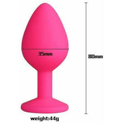 Silicone Small/Medium/Large Buttplugs DDLGWorld buttplug