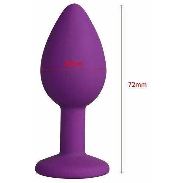 Silicone Small/Medium/Large Buttplugs DDLGWorld buttplug