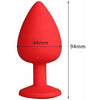 Silicone Small/Medium/Large Buttplugs DDLGWorld buttplug