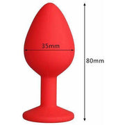 Silicone Small/Medium/Large Buttplugs DDLGWorld buttplug