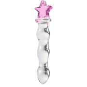 Star Glass Wand / Dildo DDLGWorld glass dildo