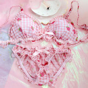 Strawberry Kiss Lingerie Set DDLGWorld Lingerie