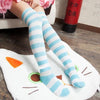 Striped Thigh Highs (7 Colors) DDLGWorld socks