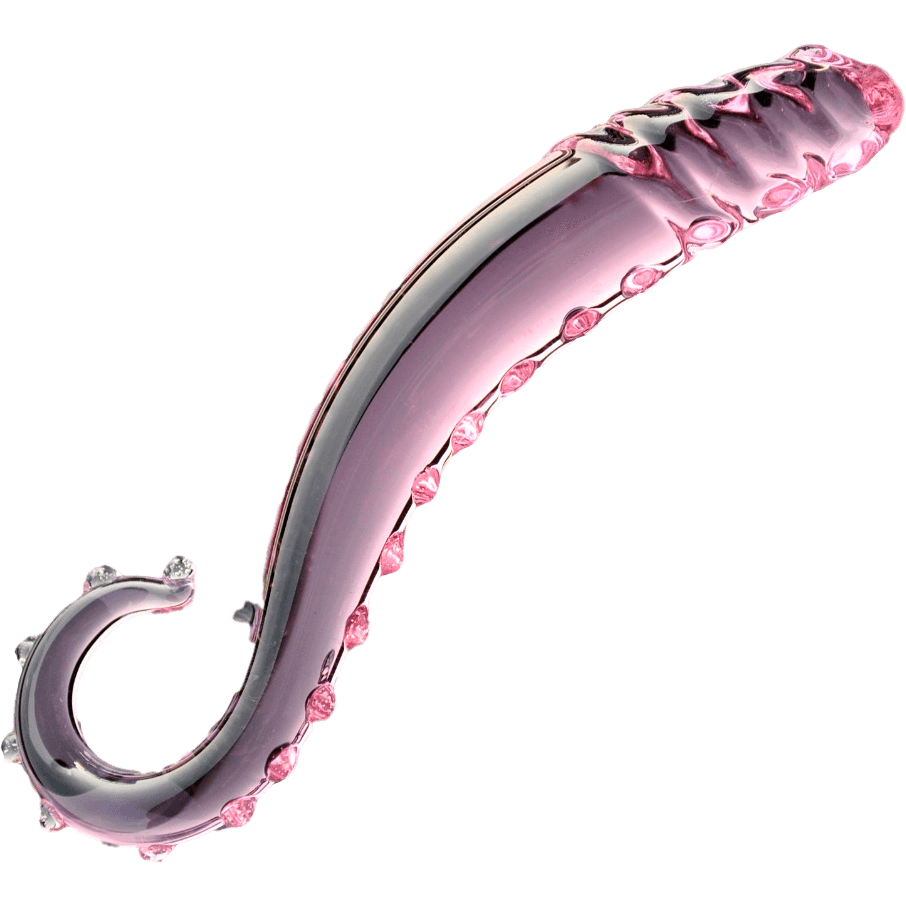 Tentacle Glass Wand / Dildo DDLGWorld glass dildo