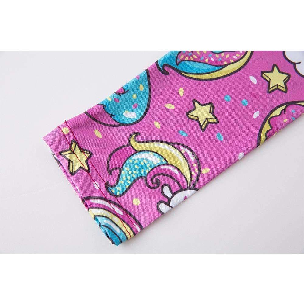 Unicorn Pastel Pink Leggings DDLGWorld leggings