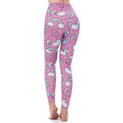 Unicorn Pastel Pink Leggings DDLGWorld leggings