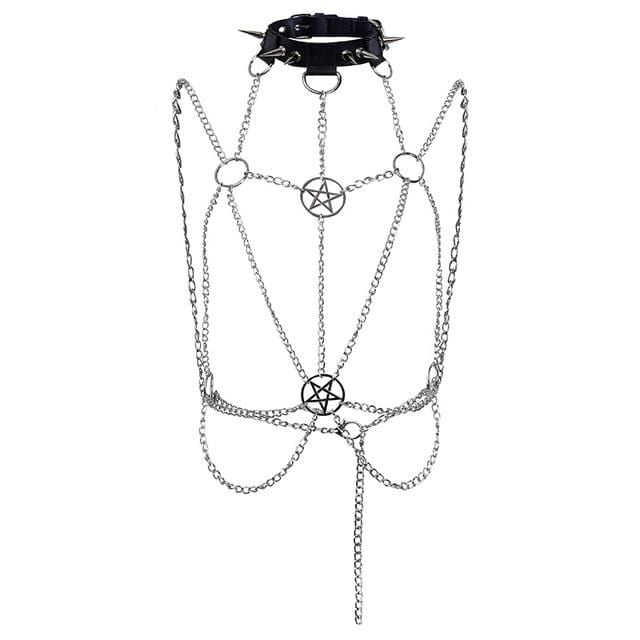 Witchcraft Chain Harness DDLGWorld harness