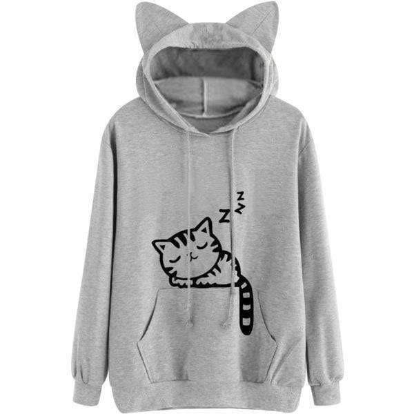 ZZZ Neko Ears Hoodie DDLGWorld hoodie